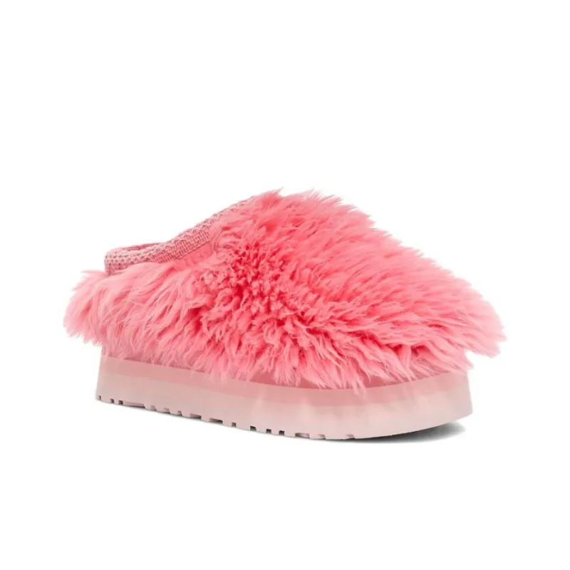 UGG Fluff Momma Sugar Tasman Slipper Pink Jasmine Women's-2