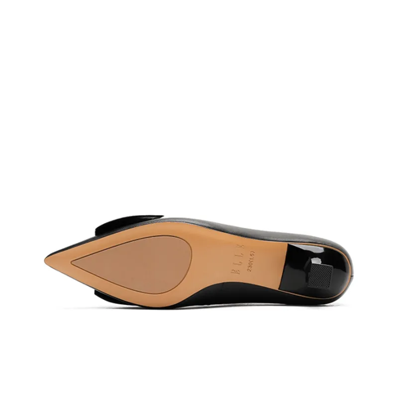 ELLE Slim Heel Casual Single Shoes Women's-4