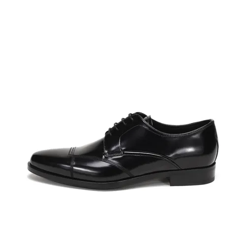 PRADA Dress Shoes Men Low-Top Black