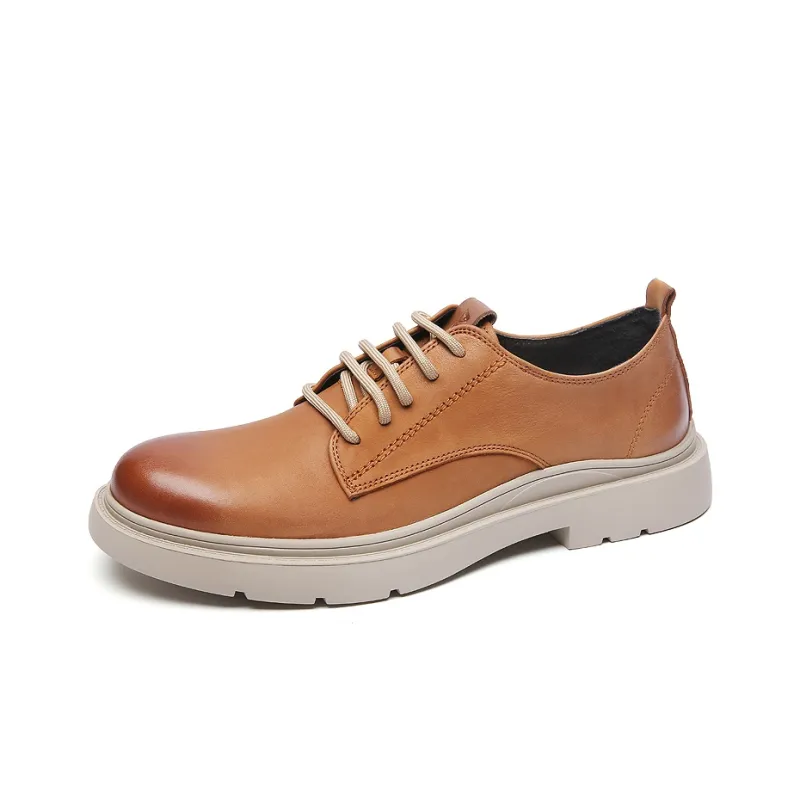 Anthony Miles Men's Casual Shoes Men Low Top Brown-1