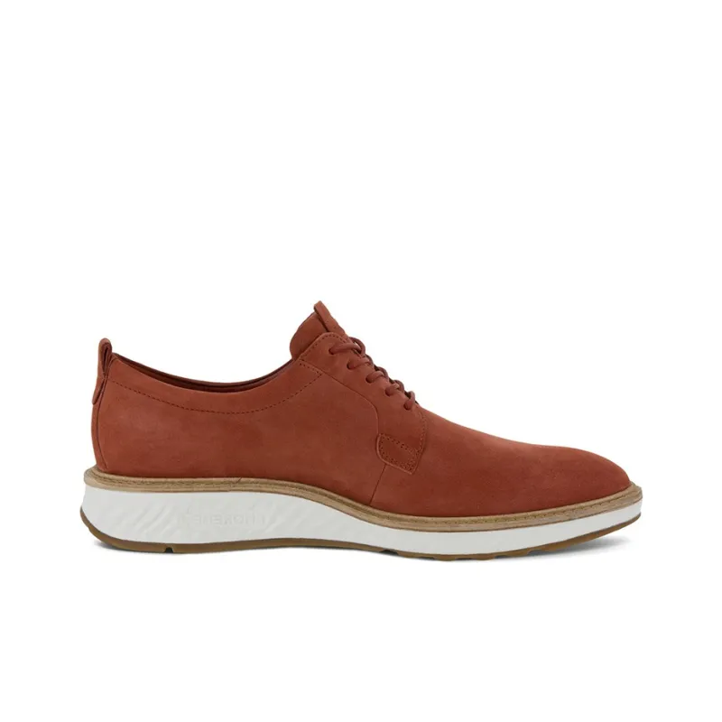 Ecco St.1 Hybrid Casual Leather Shoes Men's Orange-1