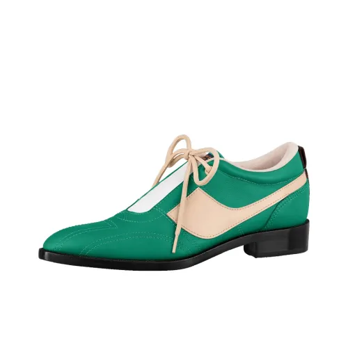 LOUIS VUITTON Soccer Men's Casual Shoes Women's Low-Top Green