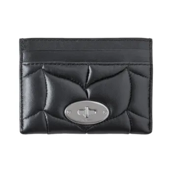 Mulberry Nappa Leather Card Holder Card Holder Women's Black