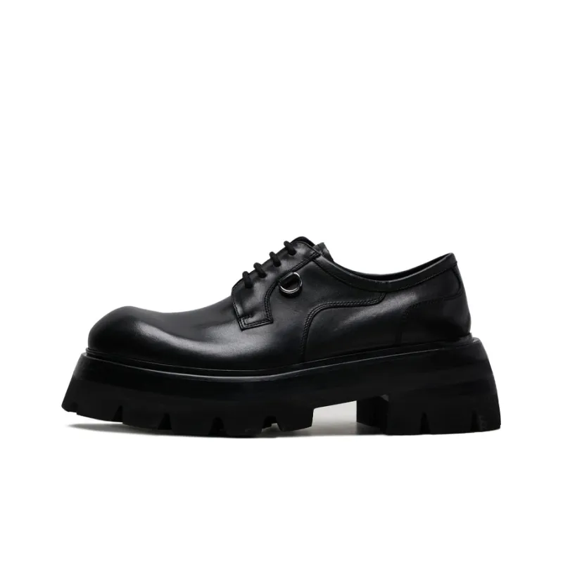 Viplander Platform Shoes Men's Black-0