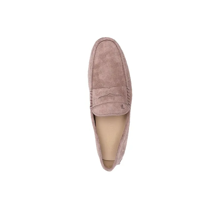 TOD'S Gommino Loafers Men's Pink-4