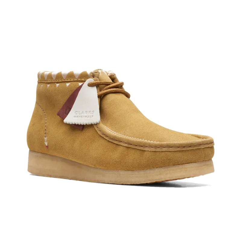 clarks Originals Wallabee Boot Oakmoss-3