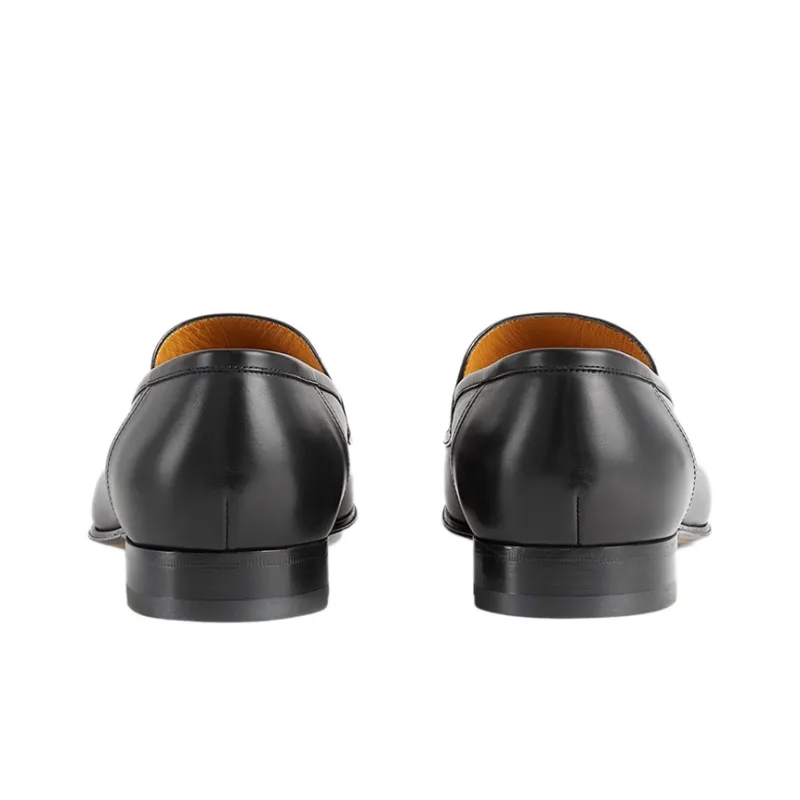 GUCCI Jordaan GG Canvas Loafers-4