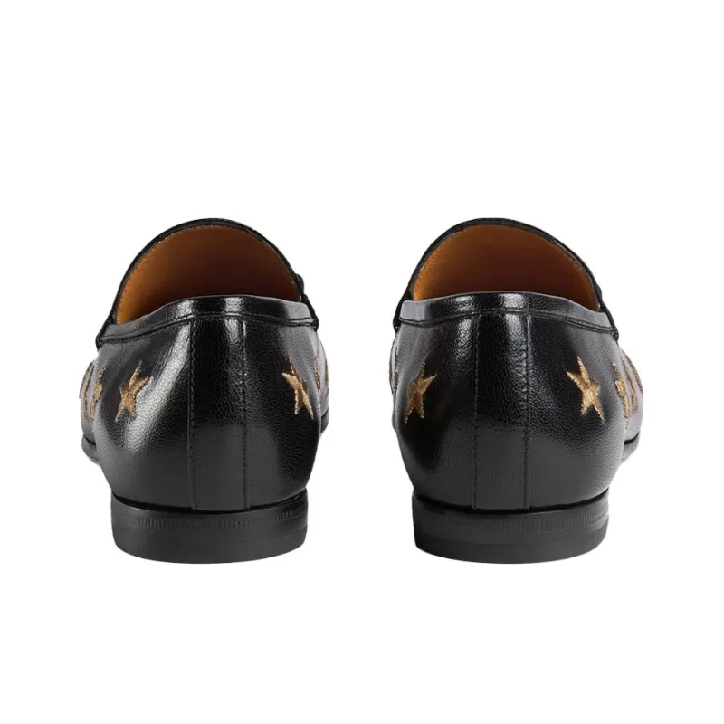 GUCCI Jordaan Casual Single Shoes Women's Black-3