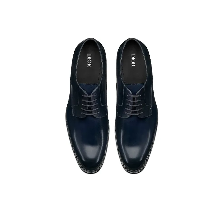 DIOR Dress Shoes Men's Marine Blue-3