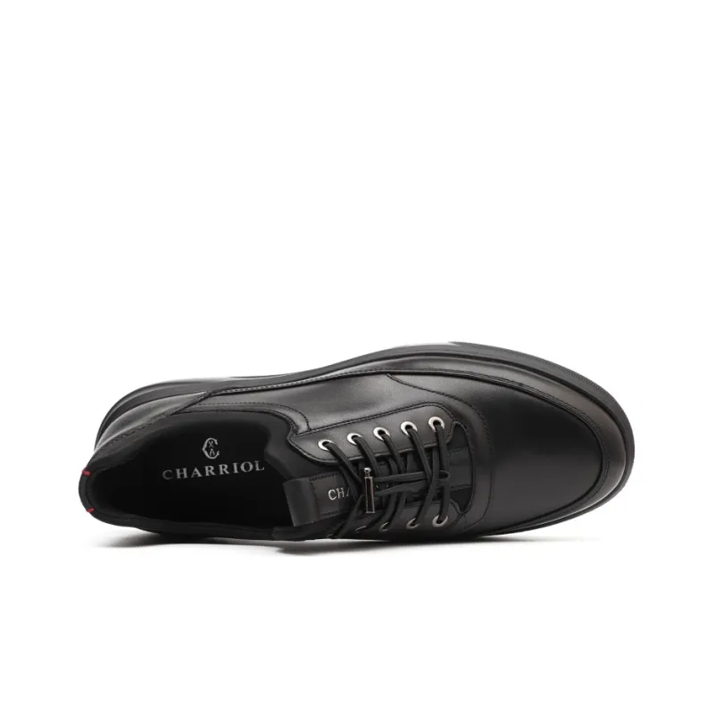 CHARRIOL Men's Casual Shoes Men Low-Top Black-3