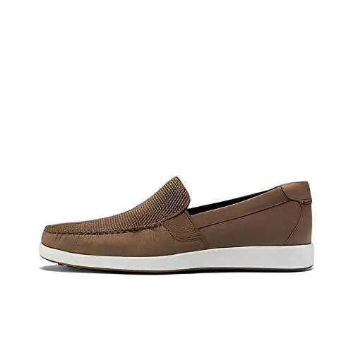 Ecco Lightweight Moke Loafers Men's Brown
