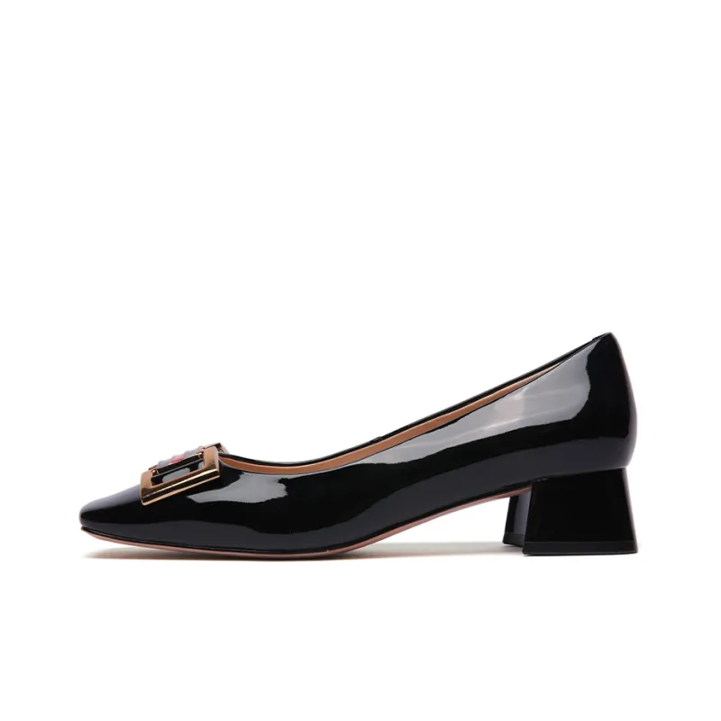 PACO GIL High Heels 3.5cm Women's Black-0