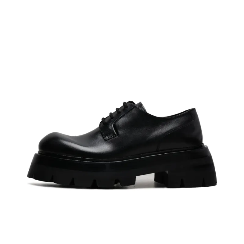 Viplander Platform Shoes Men's Black-0