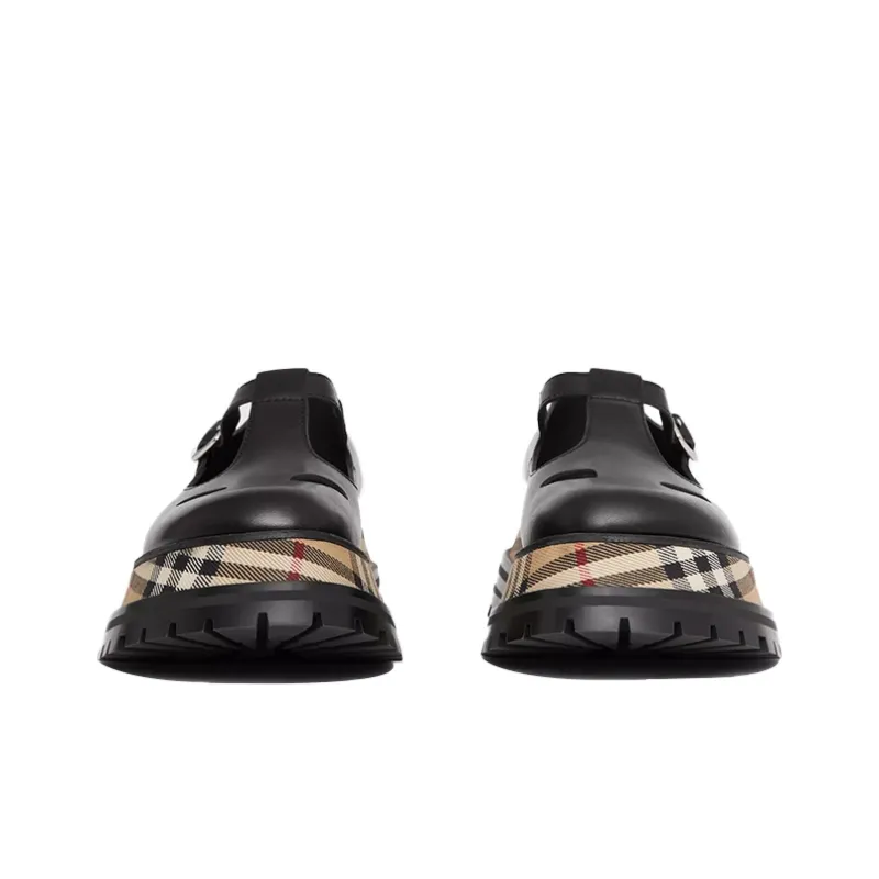 Burberry Vintage Platform Shoes Women's Black-2