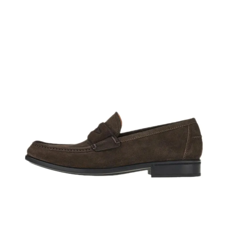 FERRAGAMO Lanzarote Suede Penny Loafers-0