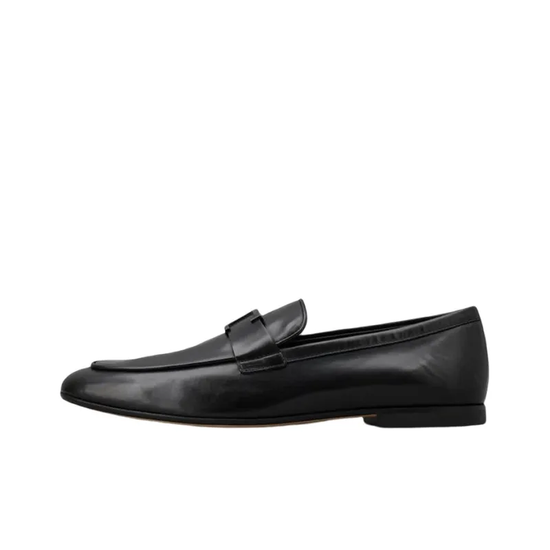 TOD'S Logo Plaque Slip-On Loafers-0