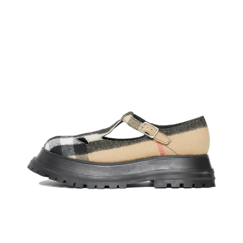 Burberry Platform Shoes Women's Archive Beige-0