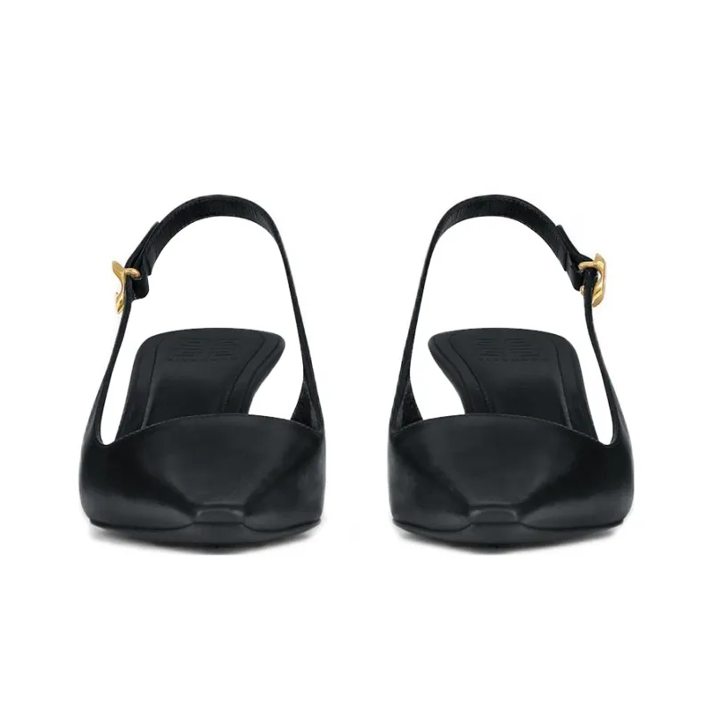 GIVENCHY G Cube Irregular Heel High Heels Women's Black-3