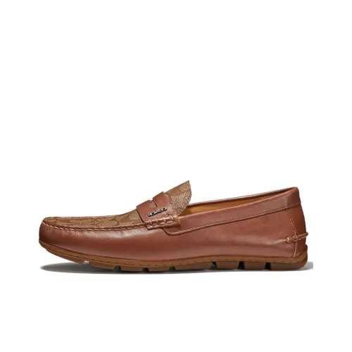 COACH Men's Casual Shoes Men Low-Top Brown