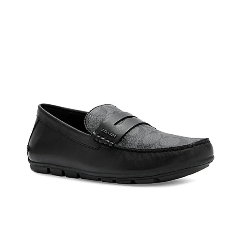 COACH Mott Driver Shoes Black-2