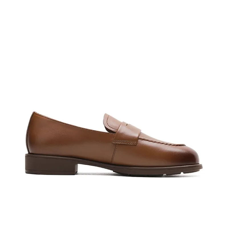 ELLE Loafers Women's Black/Brown-6