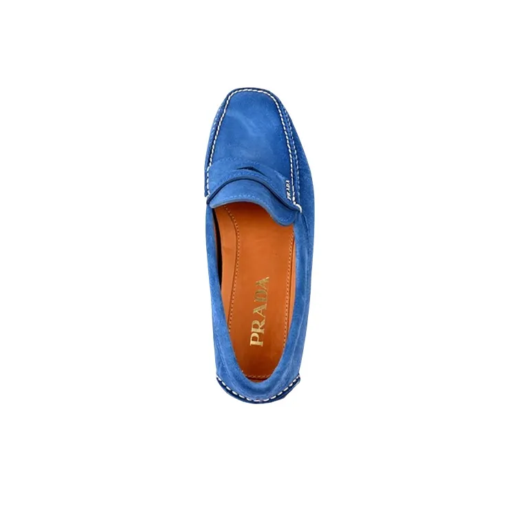 PRADA Men's Casual Shoes Men Low-Top Blue-3