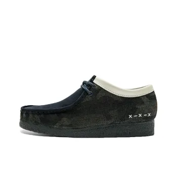 clarks Wallabee 'Sashiko Denim   Blue'