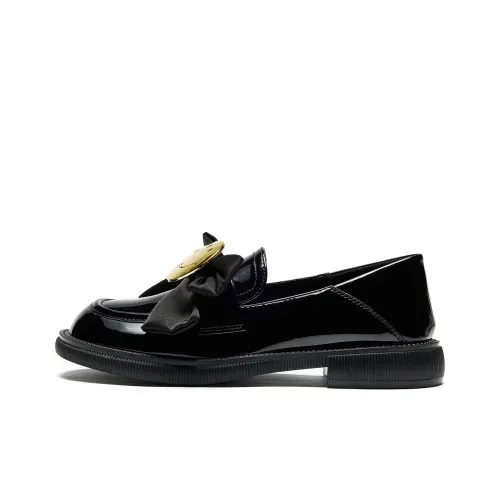 SMILEY Mary Jane Shoes Women's Low-Top Black