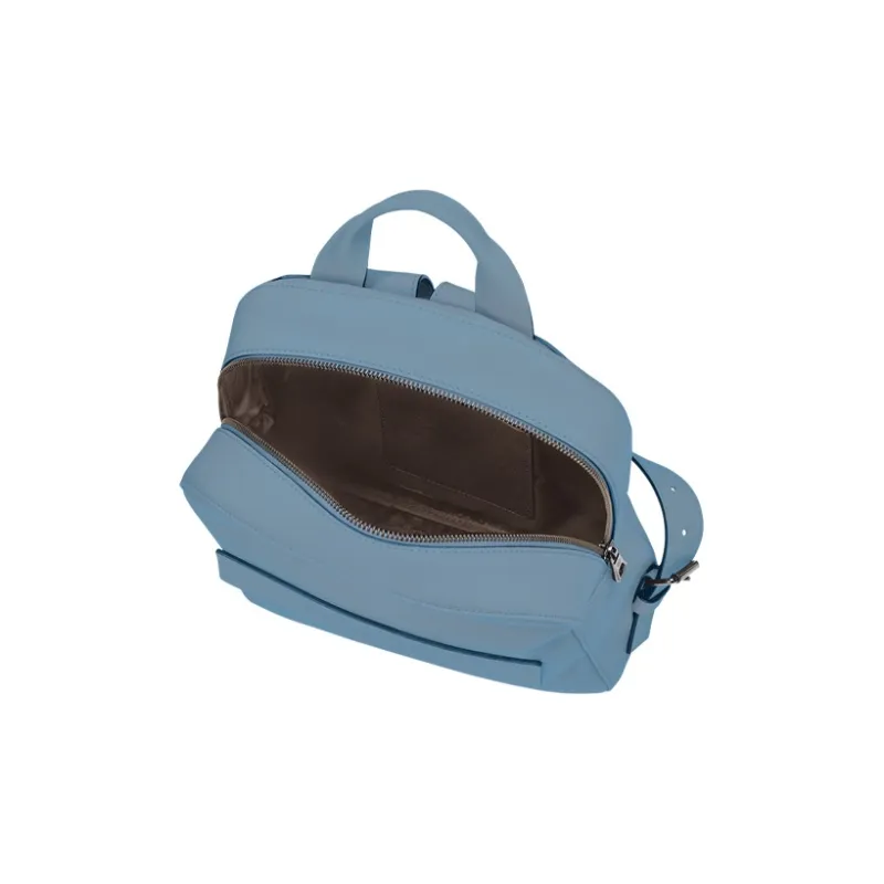 LONGCHAMP 3D Cow Leather Backpack Women's Blue-3