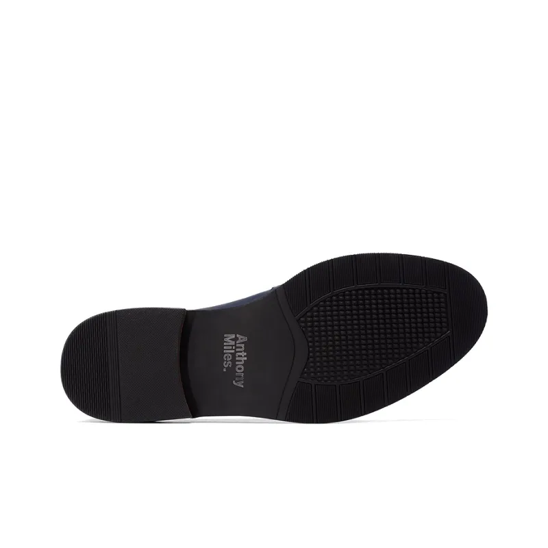 Anthony Miles Platform Shoes Men's Blue-5