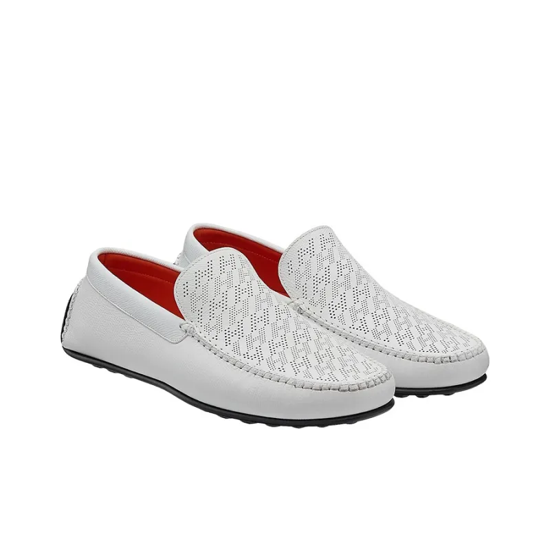HERMES Casual Shoes Men's White-2
