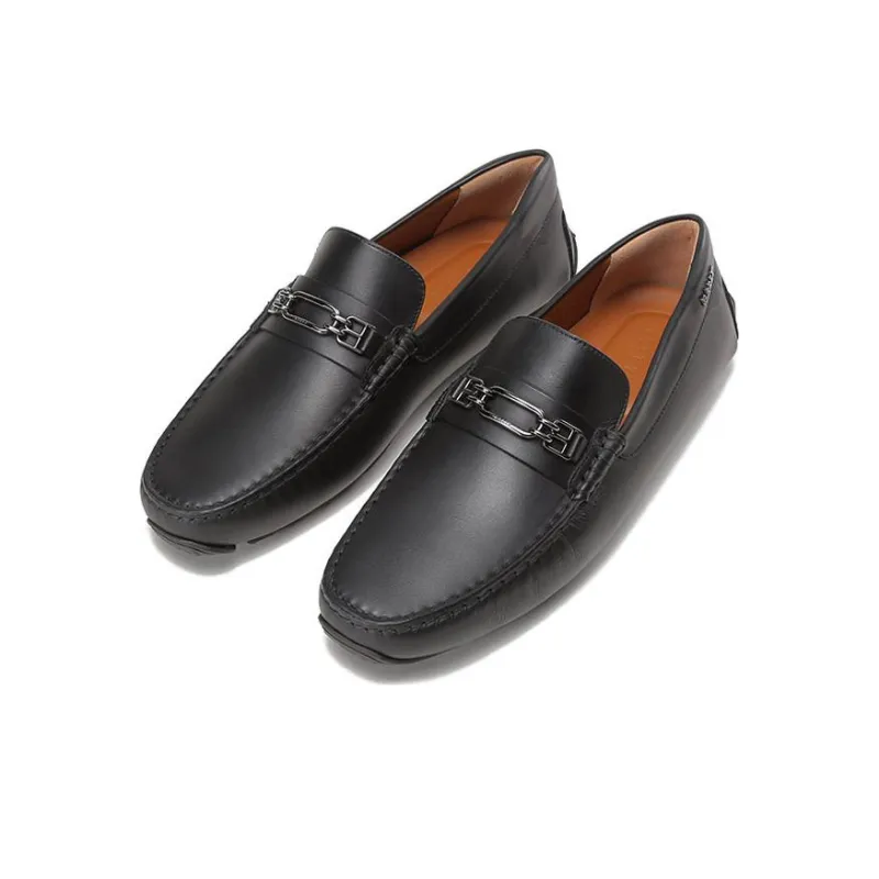 BALLY Horsebit-detail Leather Loafers-2