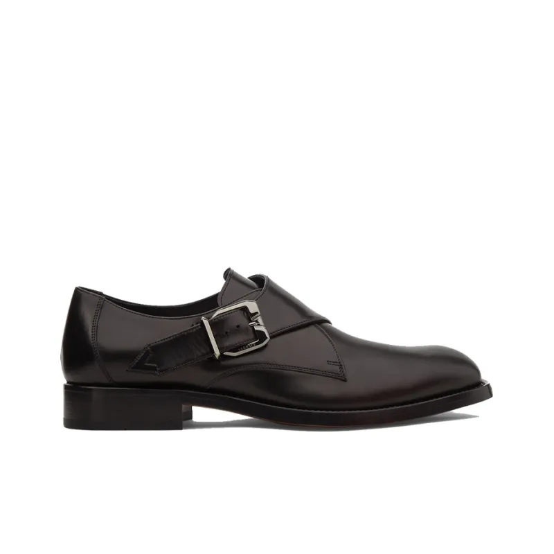 VERSACE Dress Shoes Men Low Top Black-1