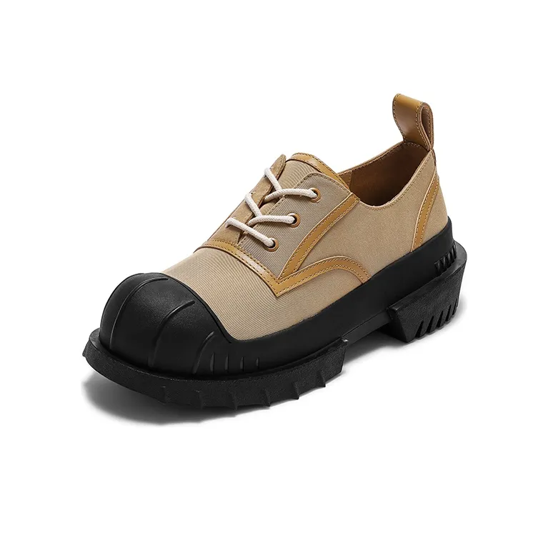 Lost In Echo Hunting Duck Collection Low Top Derby Unlined Shoes Women's Khaki-2