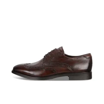 Ecco Ink Book Dress Shoes Men's Brown