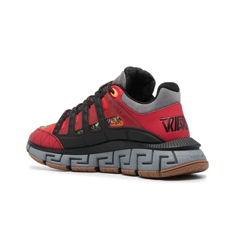 VERSACE Trigreca 'Red'-3