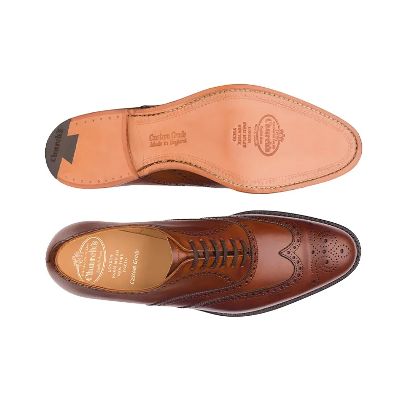 CHURCH'S Dress Shoes Men Low-Top Walnut-3