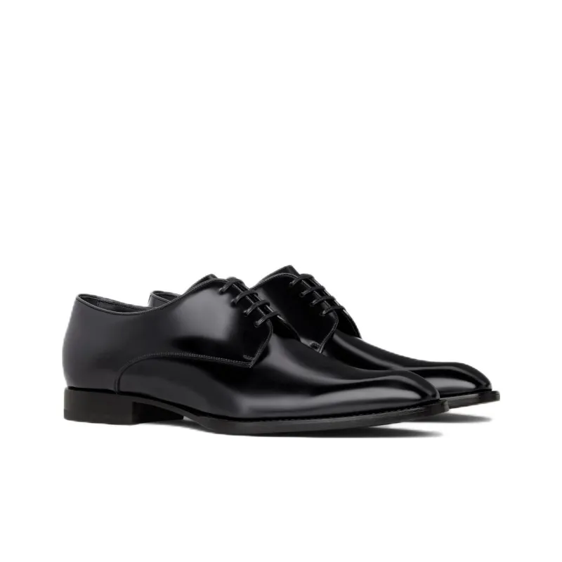 CELINE Dress Shoes Men Low Top Black-2