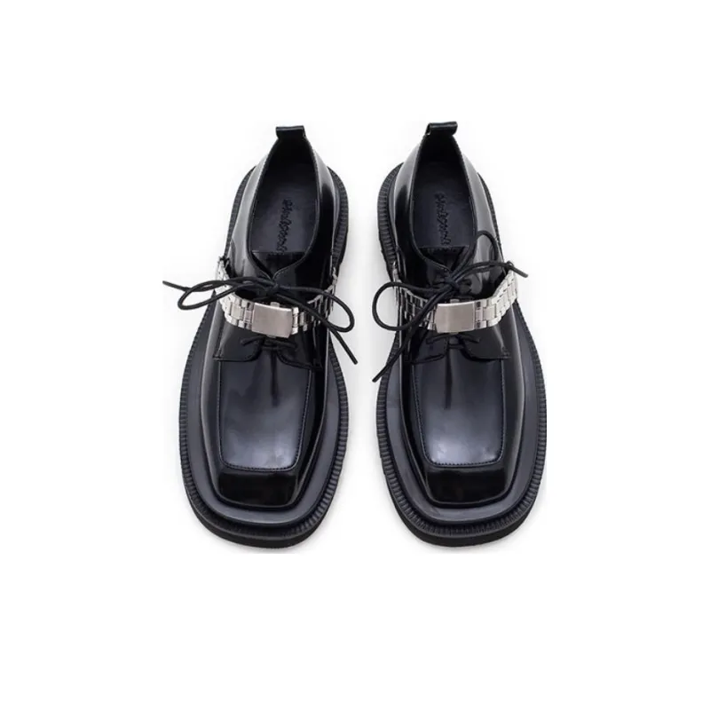 Pinkpunkplank Time Between Collection Platform Shoes Women's Black-2