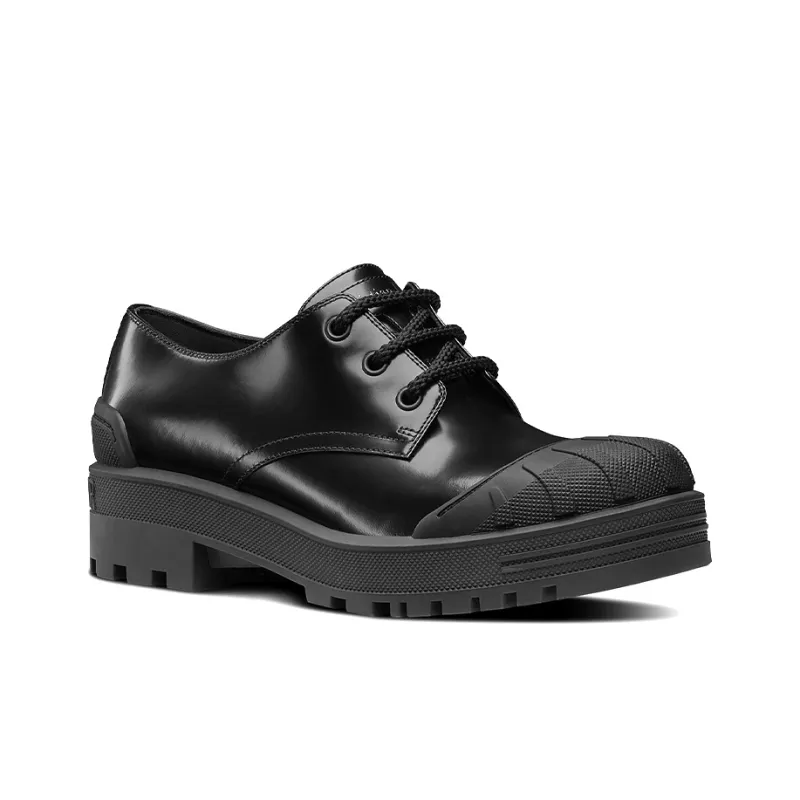 DIOR DiorIron Casual Single Shoes Women's Black-2