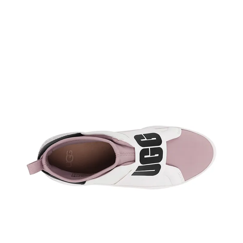 UGG LA Runner Neutra Athletic Shoes Women's White-3