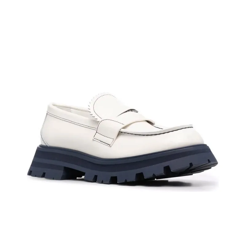Alexander McQueen Loafers Women's White-2