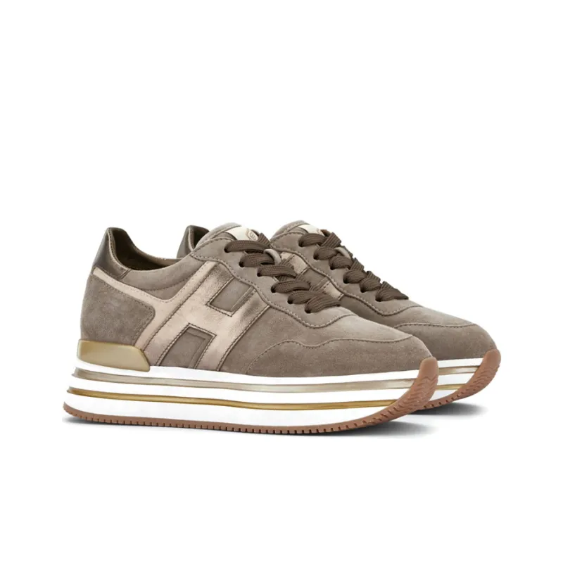 HOGAN Midi H222 Platform Sneakers Women's-1