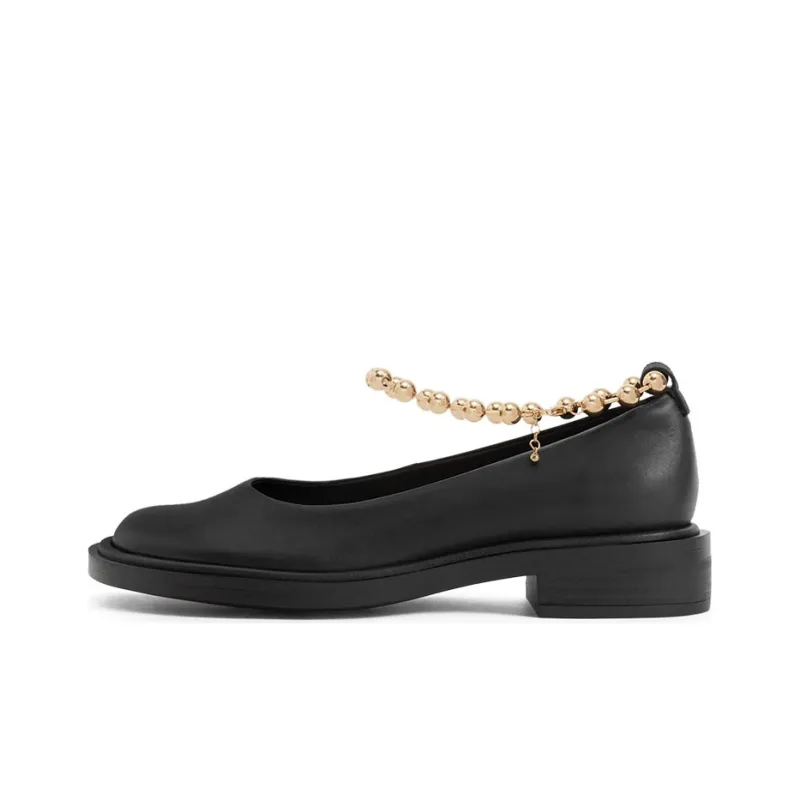 CHARLES&KEITH Block Heel Unlined Shoes Women's-0