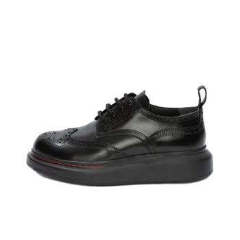Alexander McQueen Hybrid Lace Up Black Women's