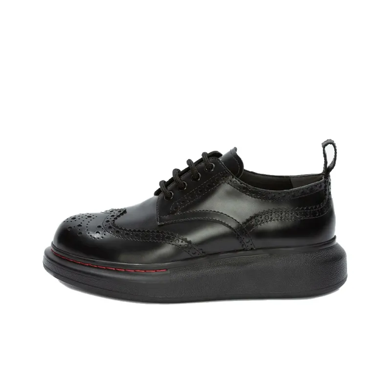 Alexander McQueen Hybrid Lace Up Black Women's-0