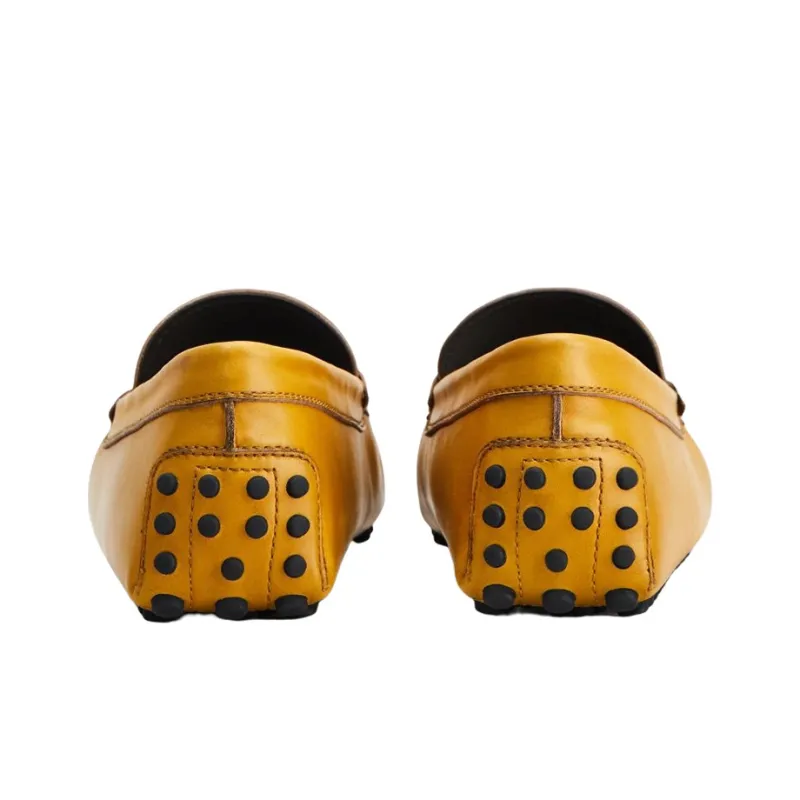 TOD'S Gommino Loafers Men Yellow-2