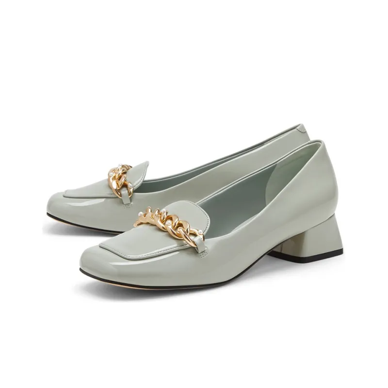 CHARLES&KEITH Chunky Heel Mary Jane Shoes Women's-7