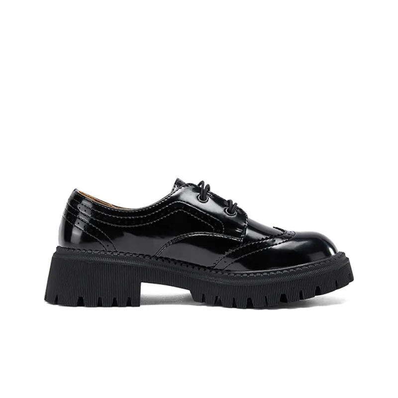 DAPHNE Platform Shoes Women's Black-1