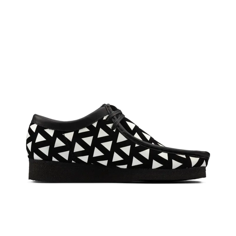 Clarks Originals Wallabee Black White-1